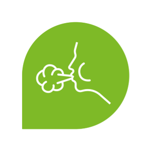 Icône test d'hydrogène et de nutrition